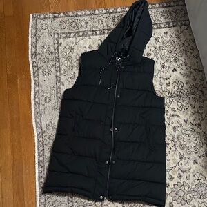 Zella long puffer vest